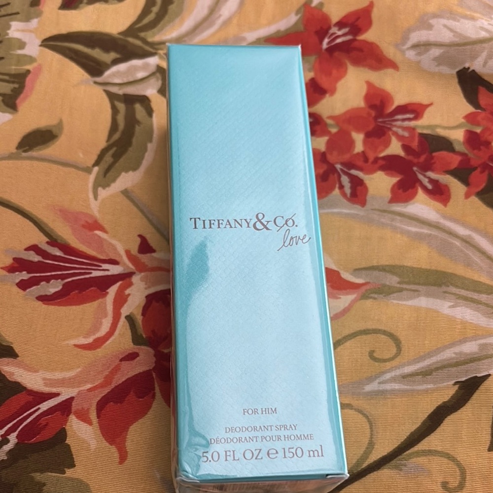 Tiffany & Co. Love Deodorant Spray in Blue Packaging